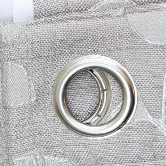 Linden Street Light-Filtering Top Single Curtain Panel Sullivan Khaki 50" x 95" - Picture 2 of 7